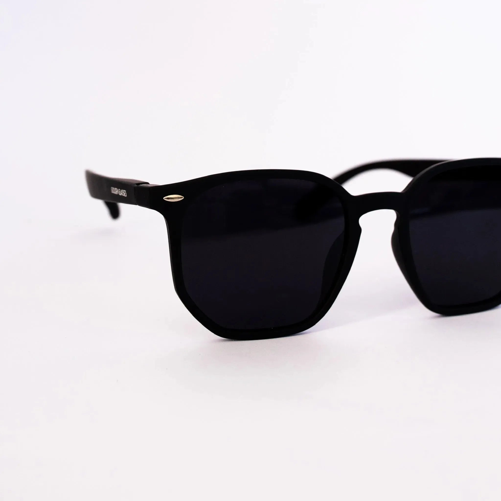 Óculos de sol Street Preto Fosco - Golden Glasses