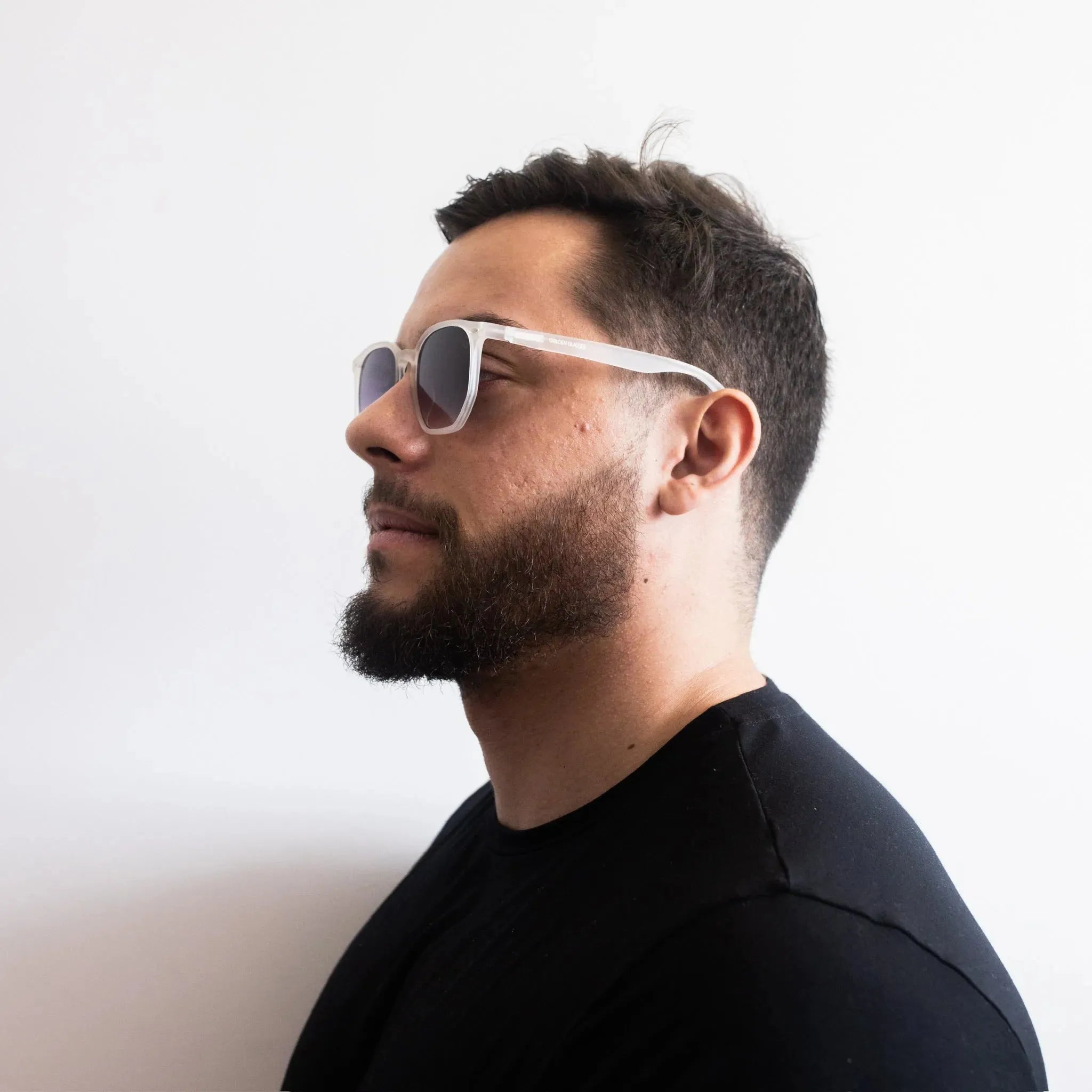 Óculos de sol Street Transparente Fosco - Golden Glasses