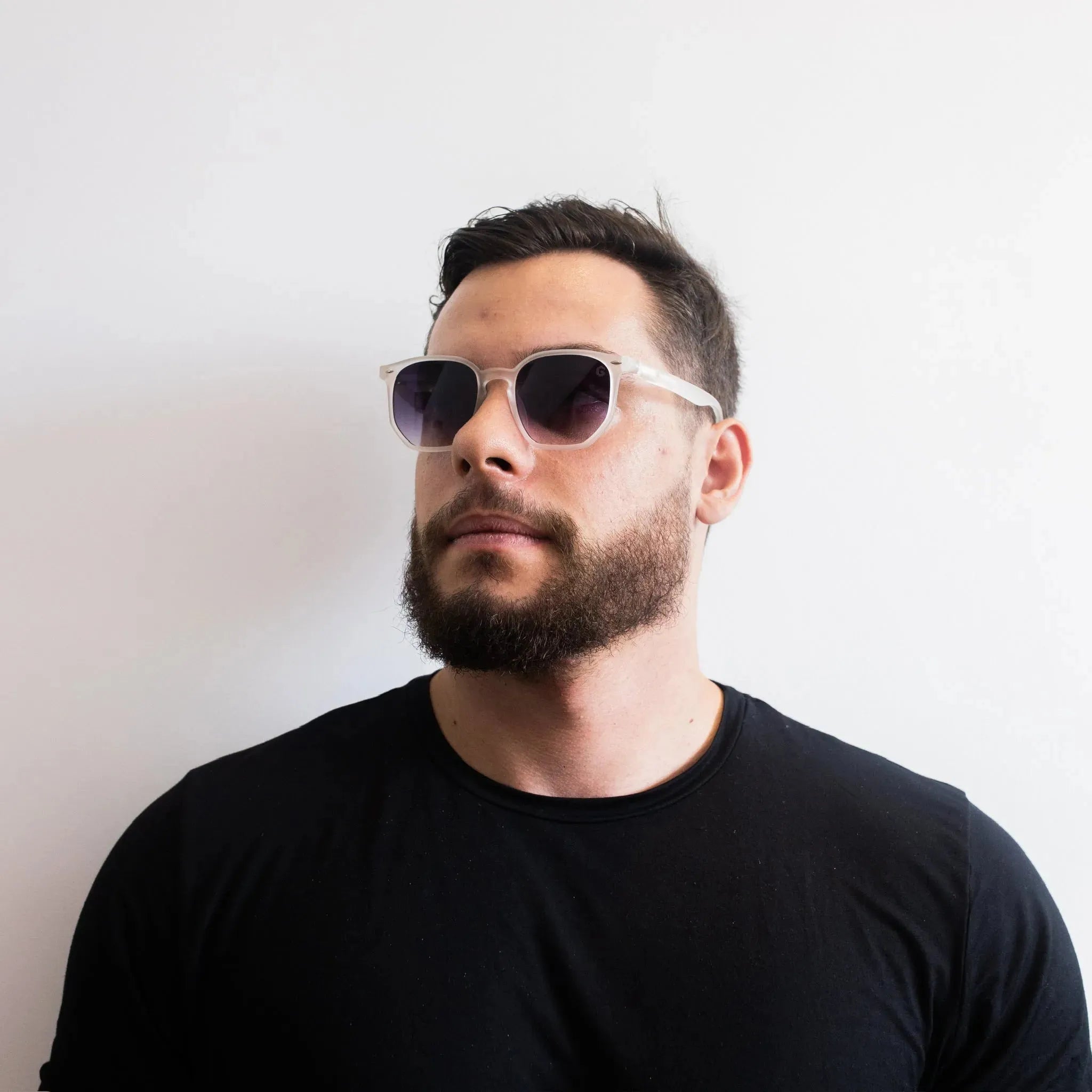 Óculos de sol Street Transparente Fosco - Golden Glasses