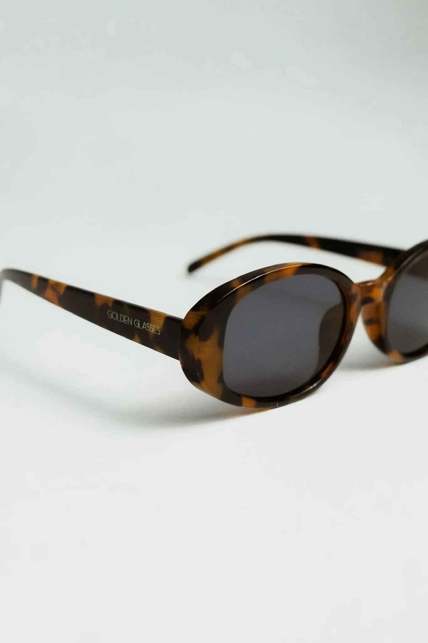 Óculos de sol Stylish Animal Print - Golden Glasses