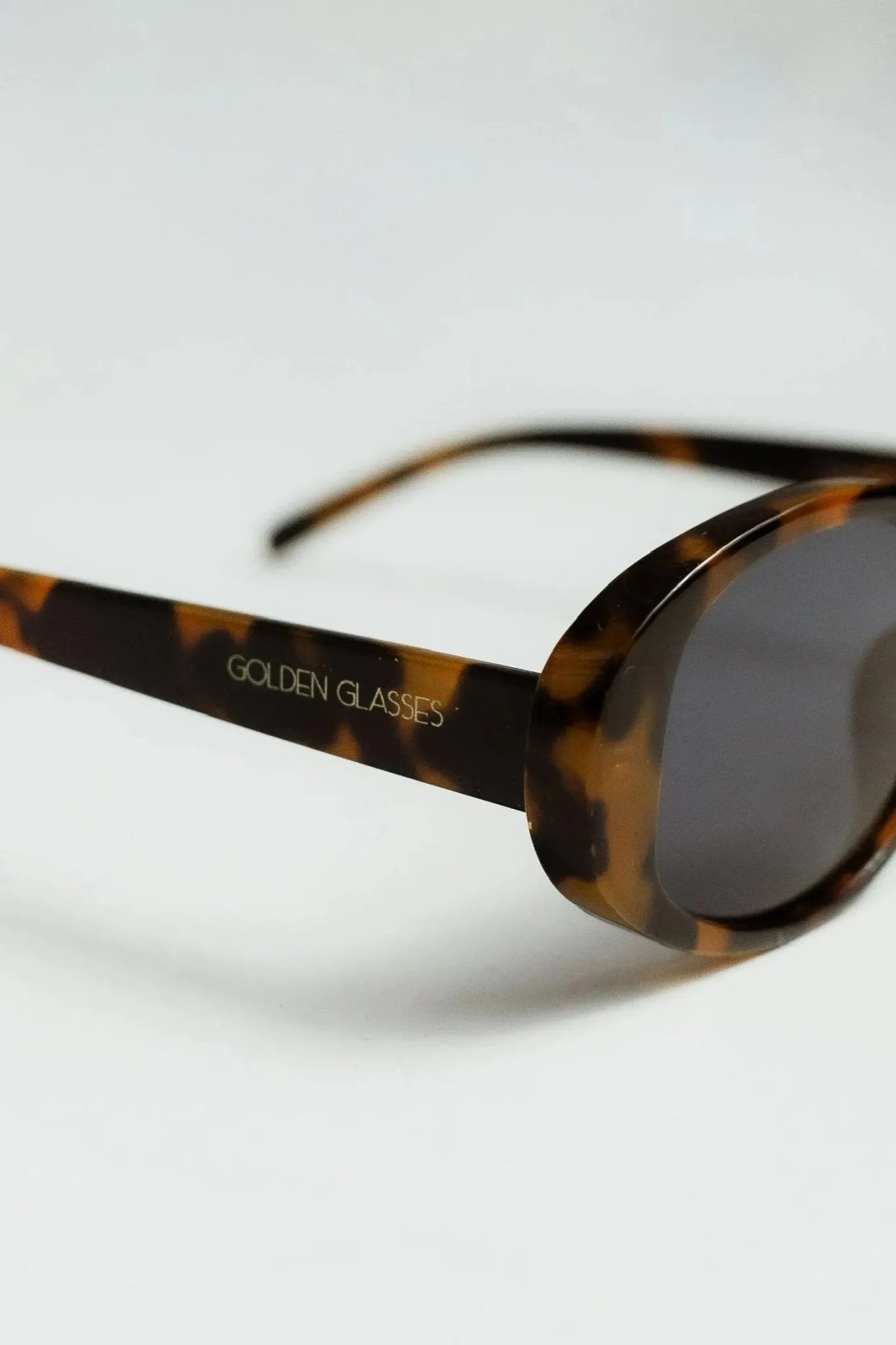 Óculos de sol Stylish Animal Print - Golden Glasses