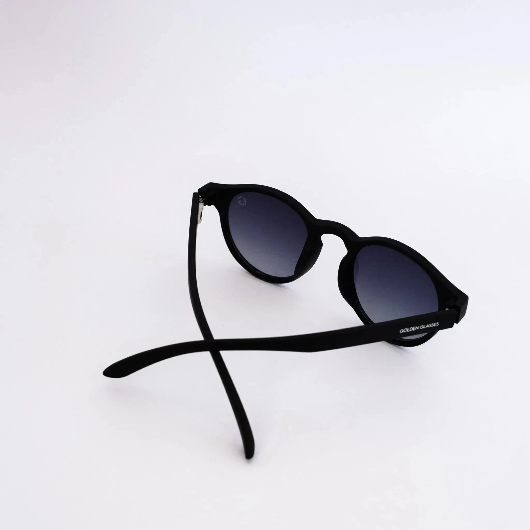 Óculos de sol Sunset Preto Fosco - Golden Glasses