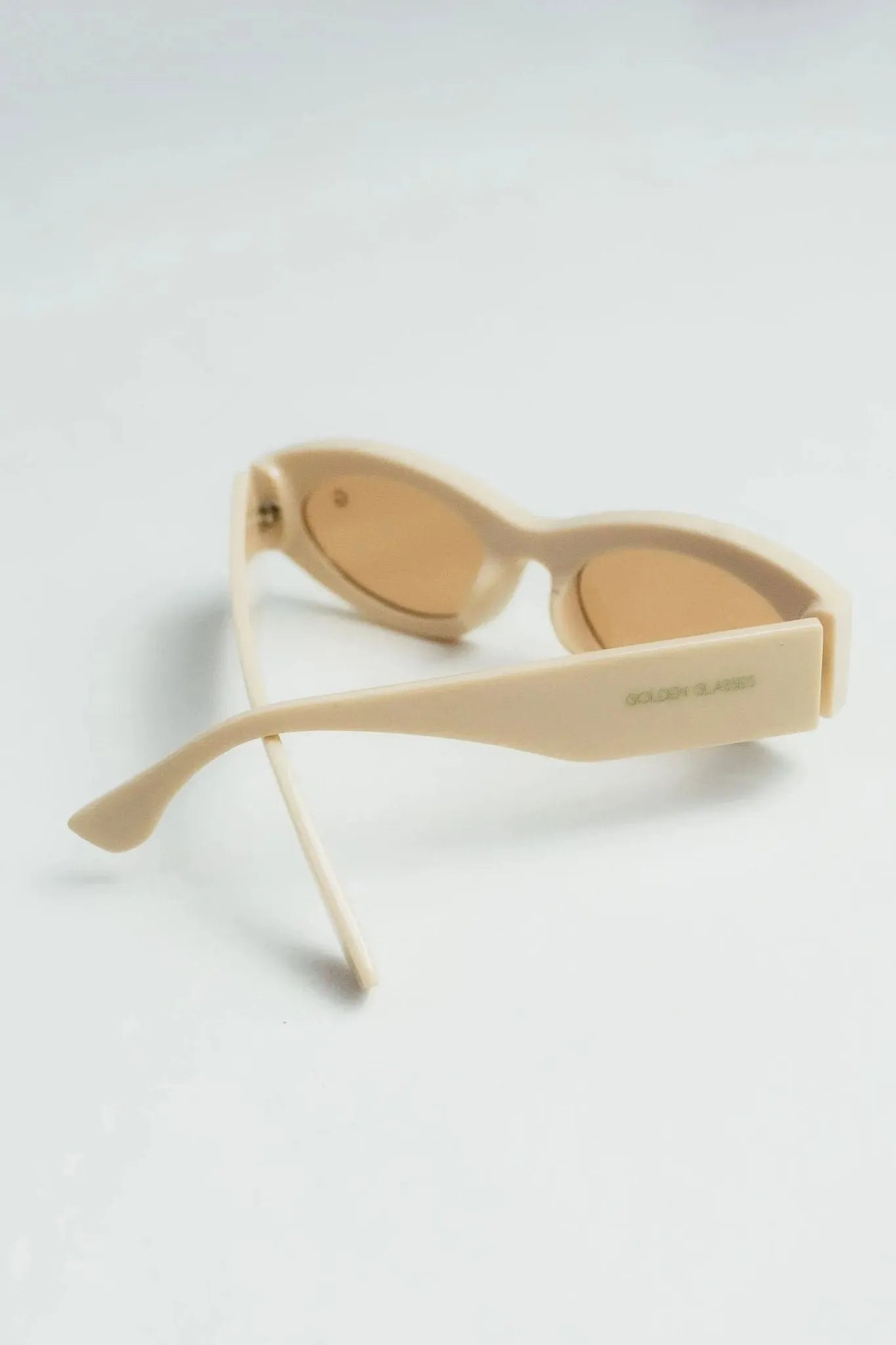 Óculos de sol Vanguard Bege - Golden Glasses