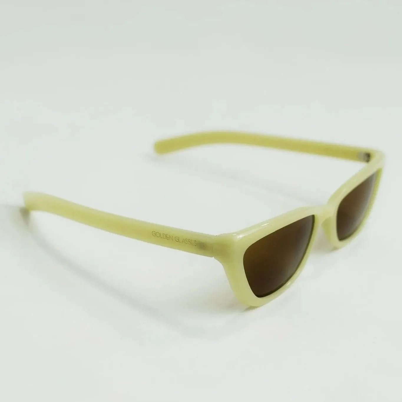 Óculos de sol Vibes Creme - Golden Glasses
