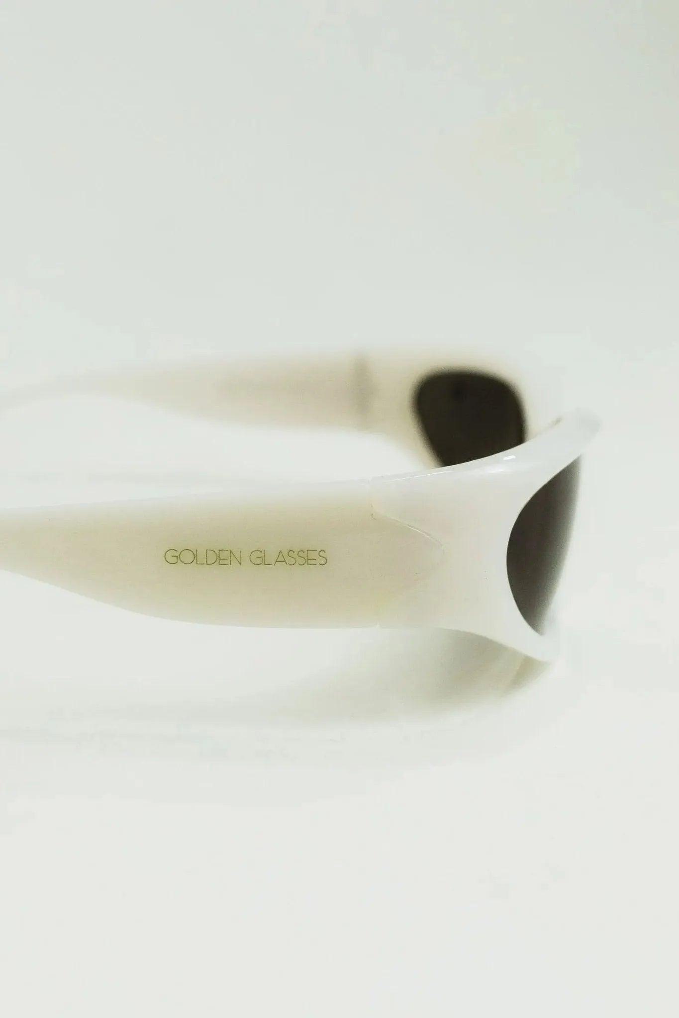 Óculos de sol Wave Branco - Golden Glasses