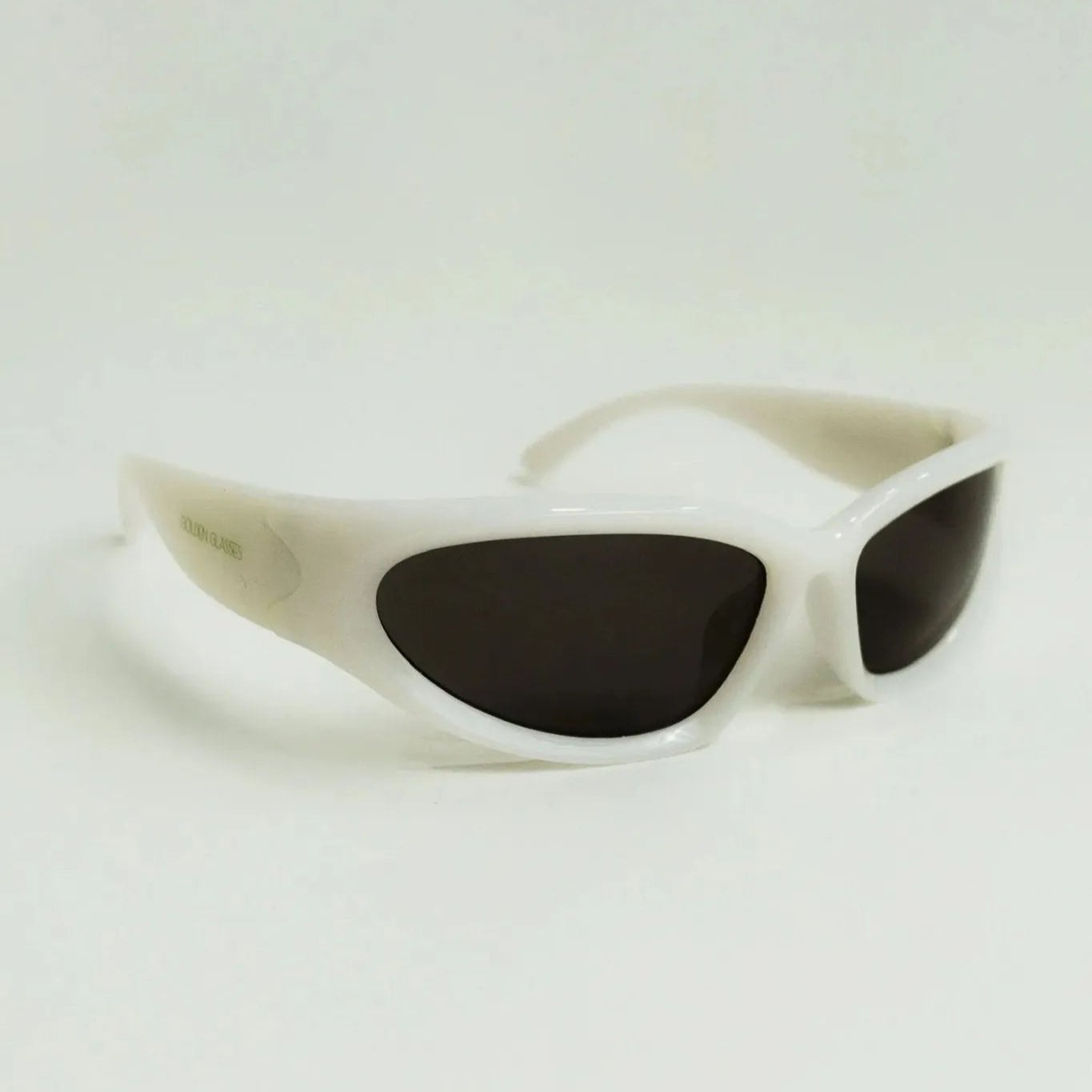 Óculos de sol Wave Branco - Golden Glasses
