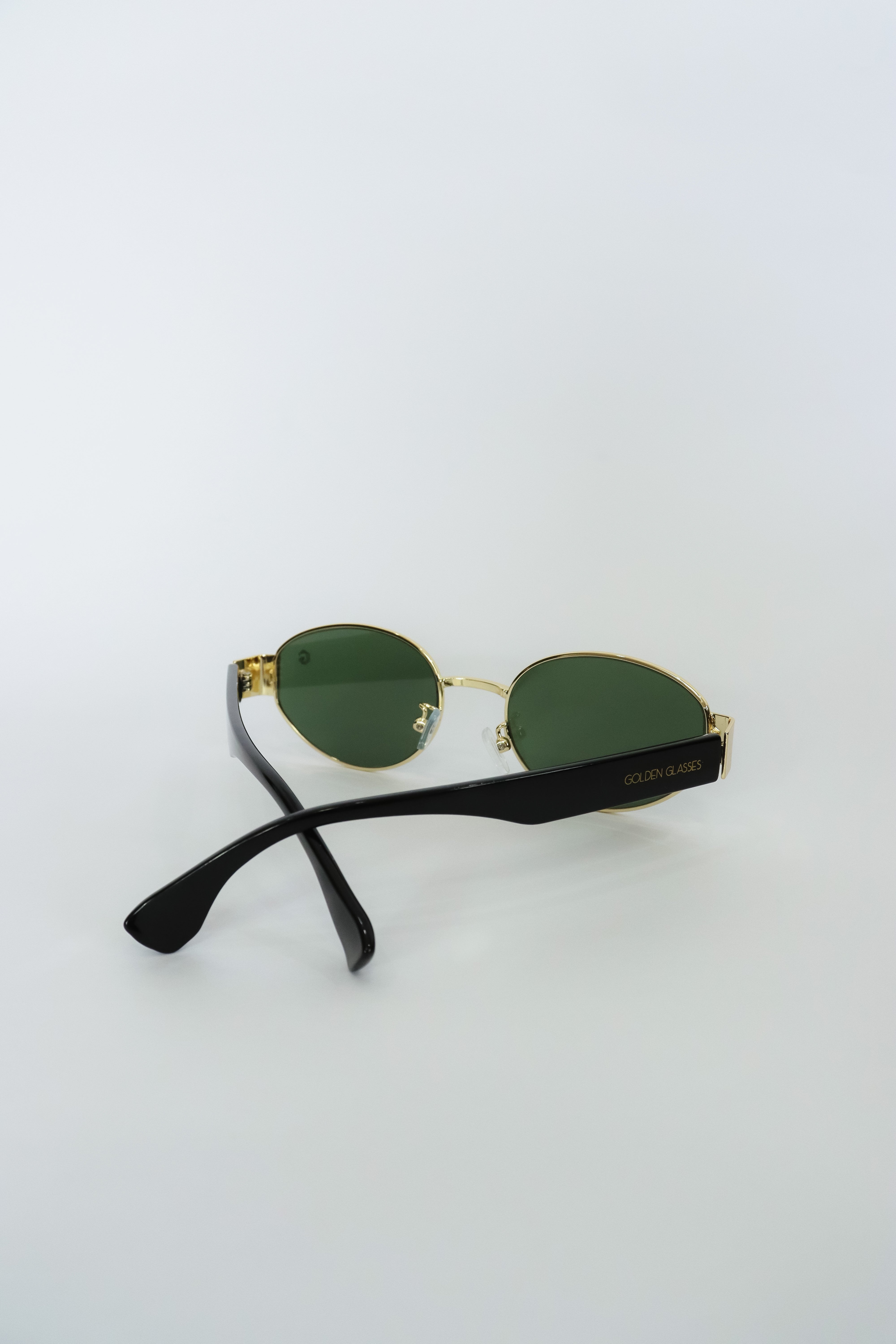 Óculos de Sol Unissex Summer Verde e Dourado