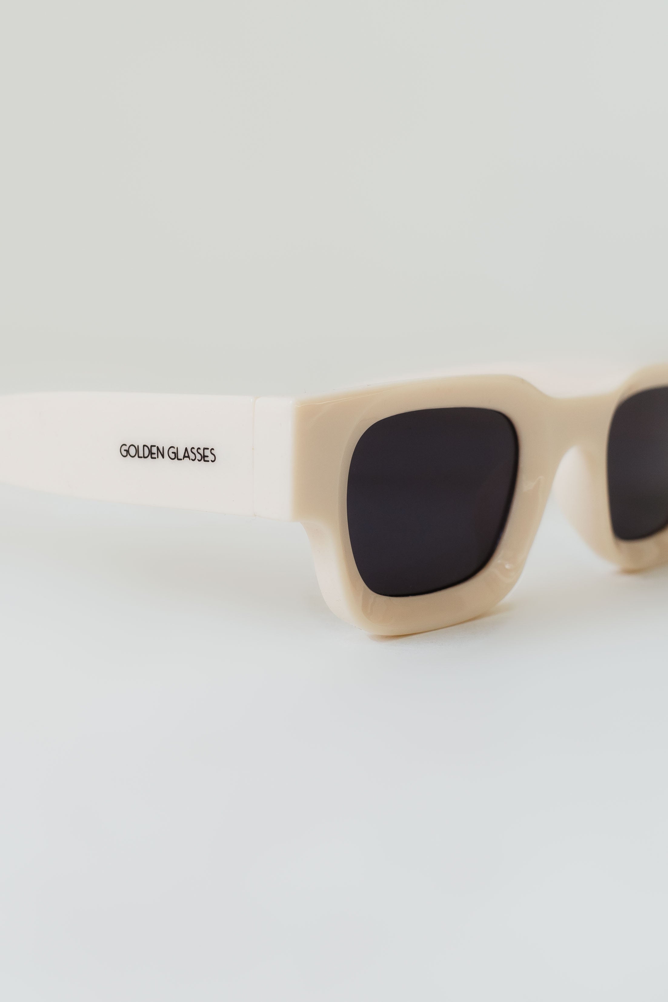 Óculos de Sol Unissex Downtown Creme