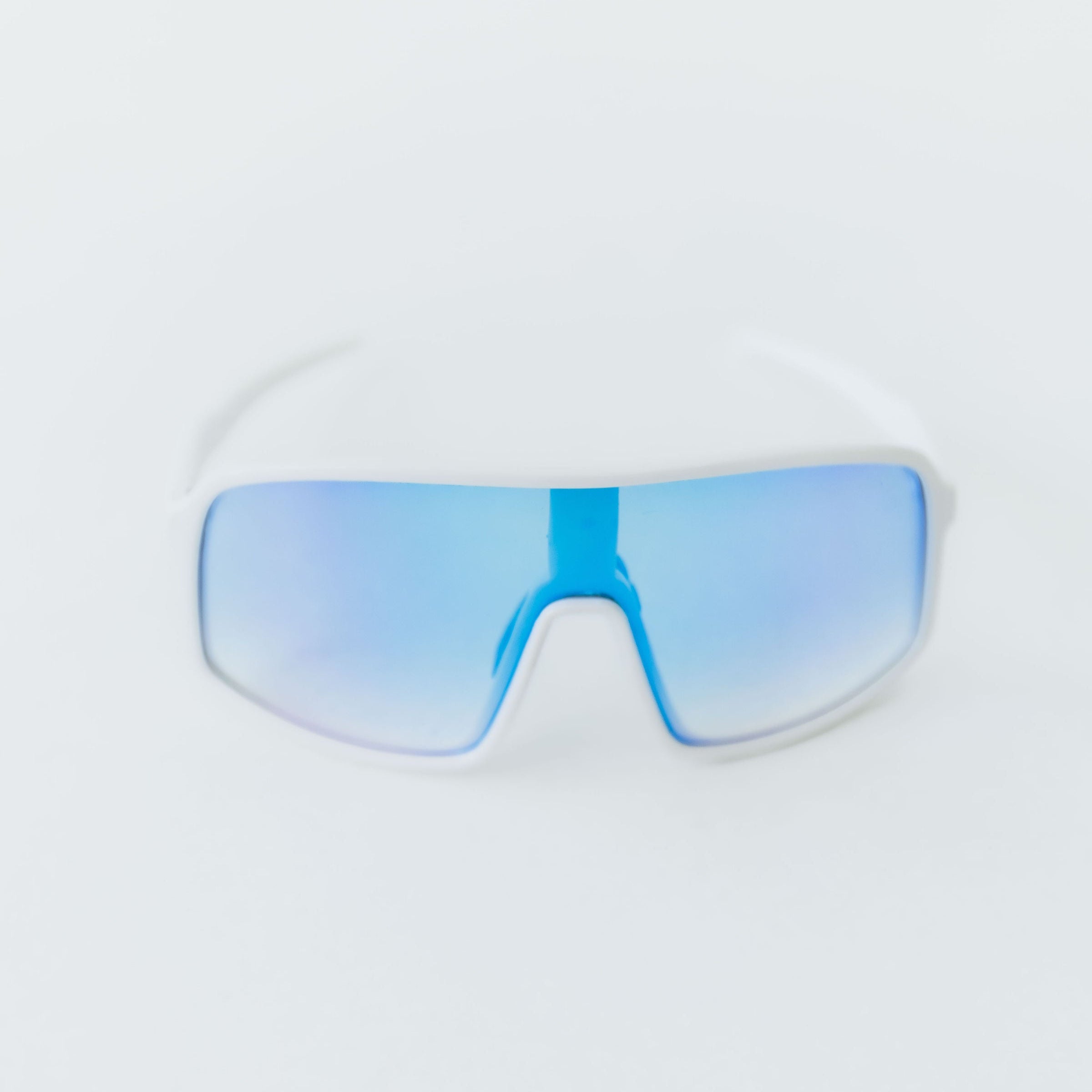 Óculos de Sol Unissex Running Branco e Azul