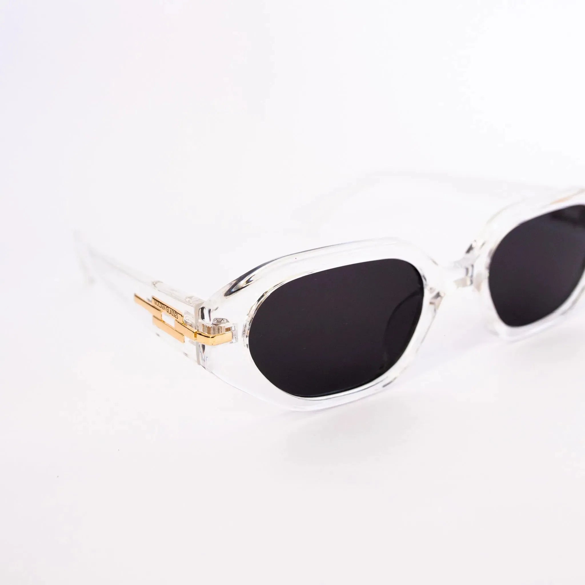 Óculos de Sol Crystal - Golden Glasses