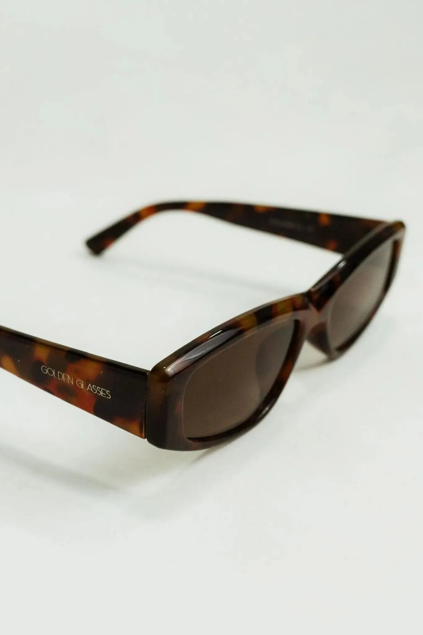 Óculos de sol Elegance Animal Print - Golden Glasses