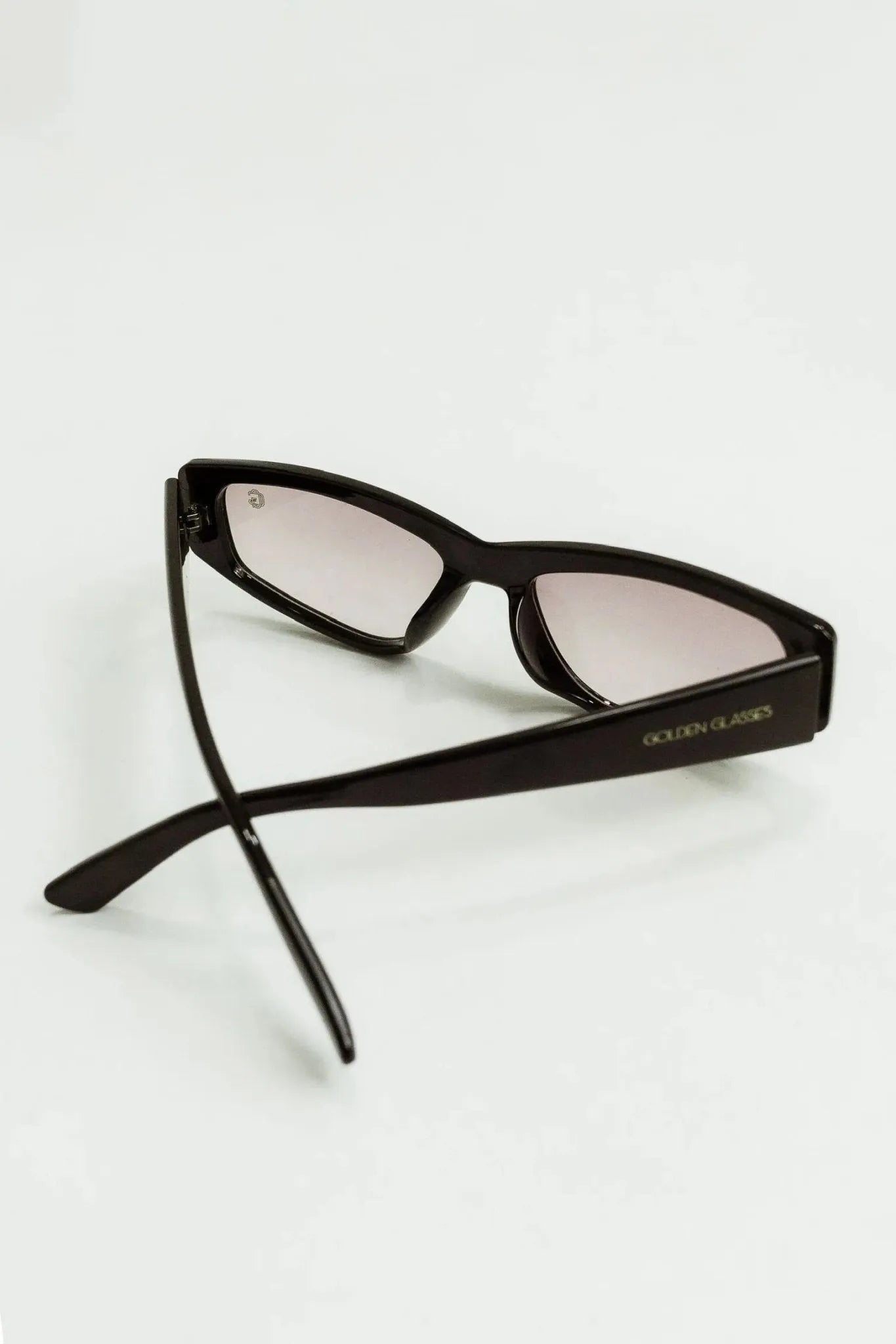 Óculos de sol Elegance Preto Cosmetic - Golden Glasses