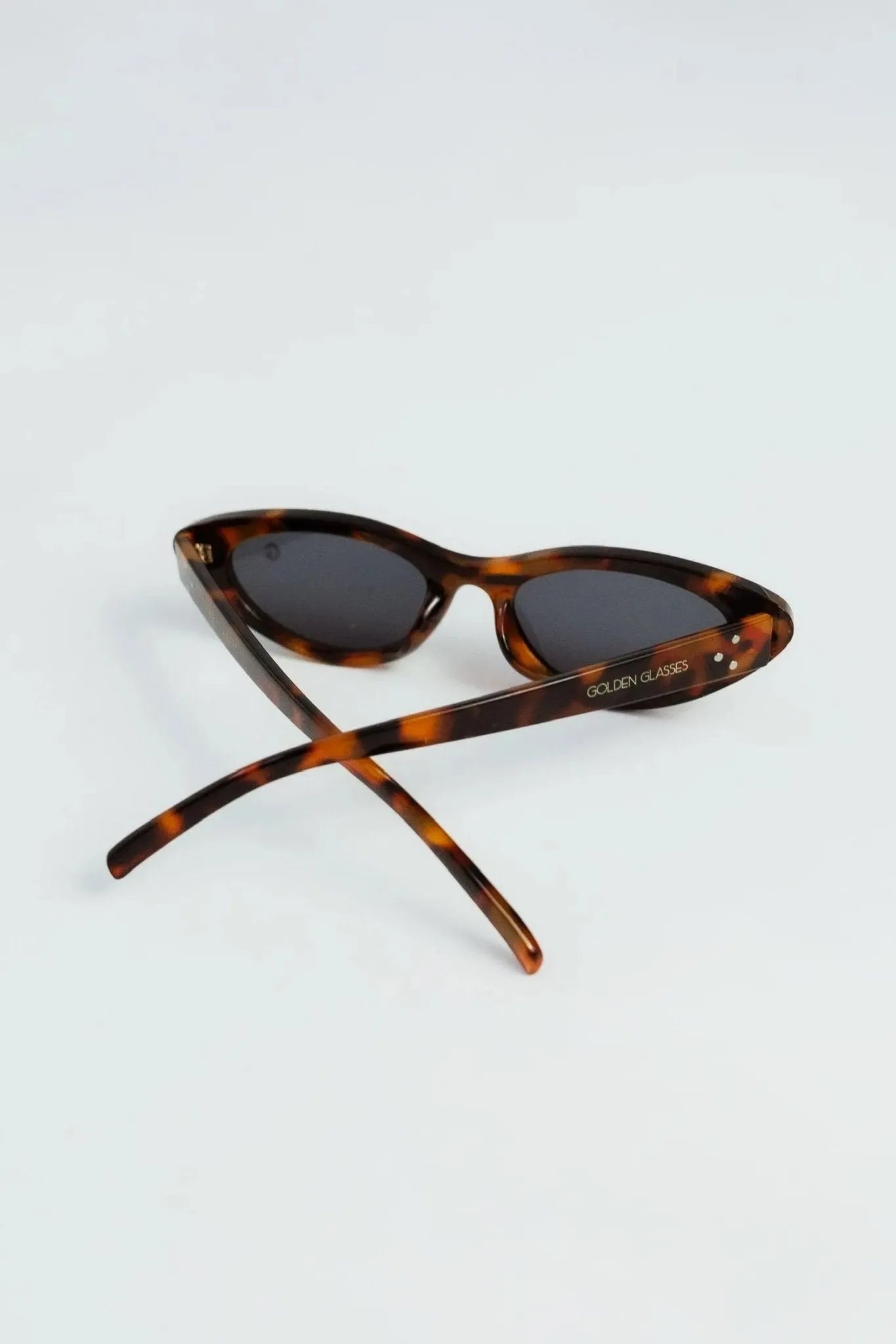 Óculos de sol Feline Animal Print - Golden Glasses