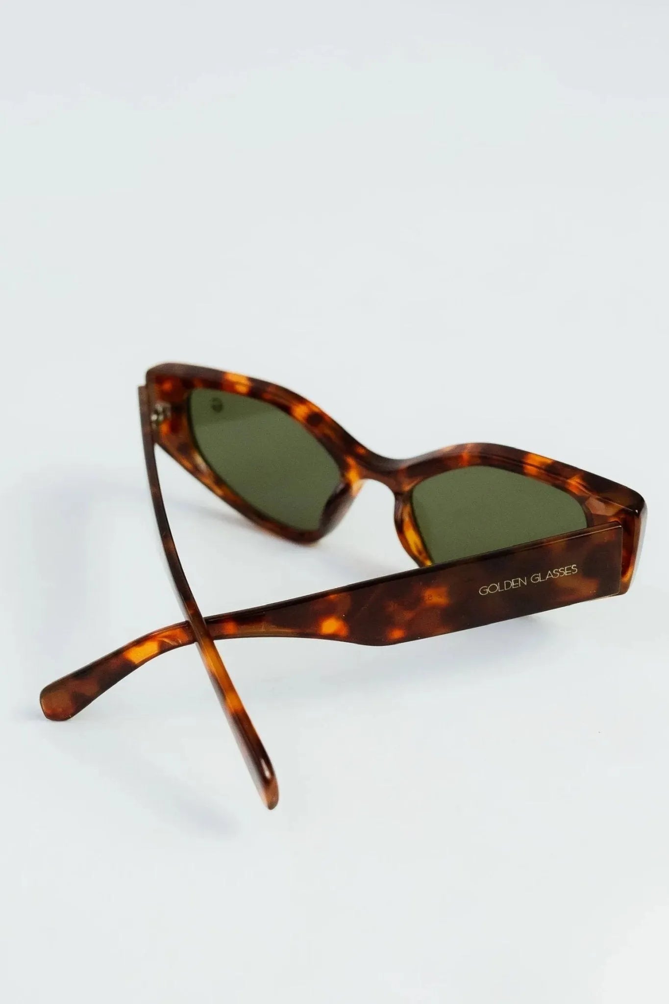 Óculos de Sol Iconic Animal Print - Golden Glasses