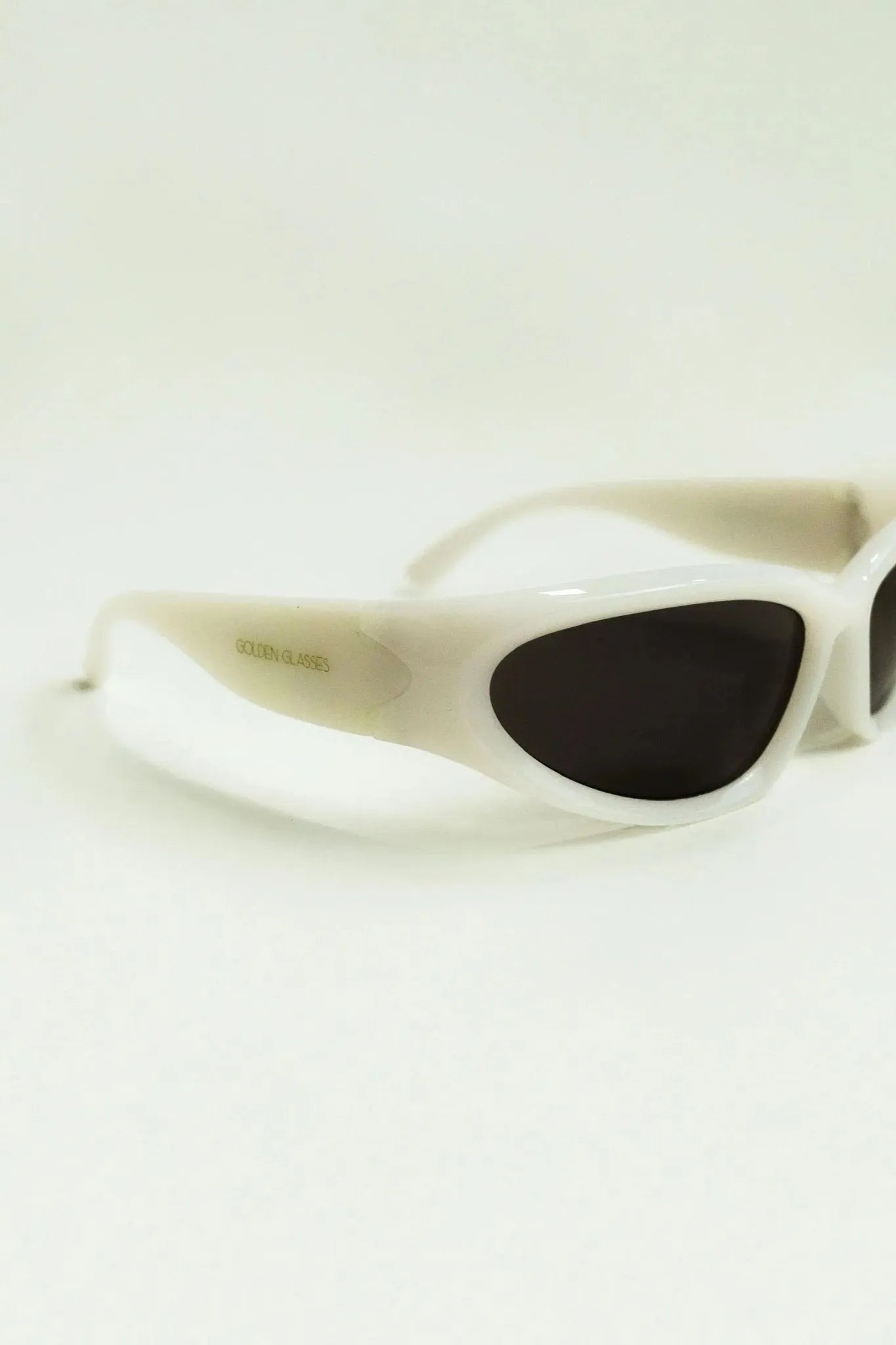 Óculos de sol Wave Branco - Golden Glasses