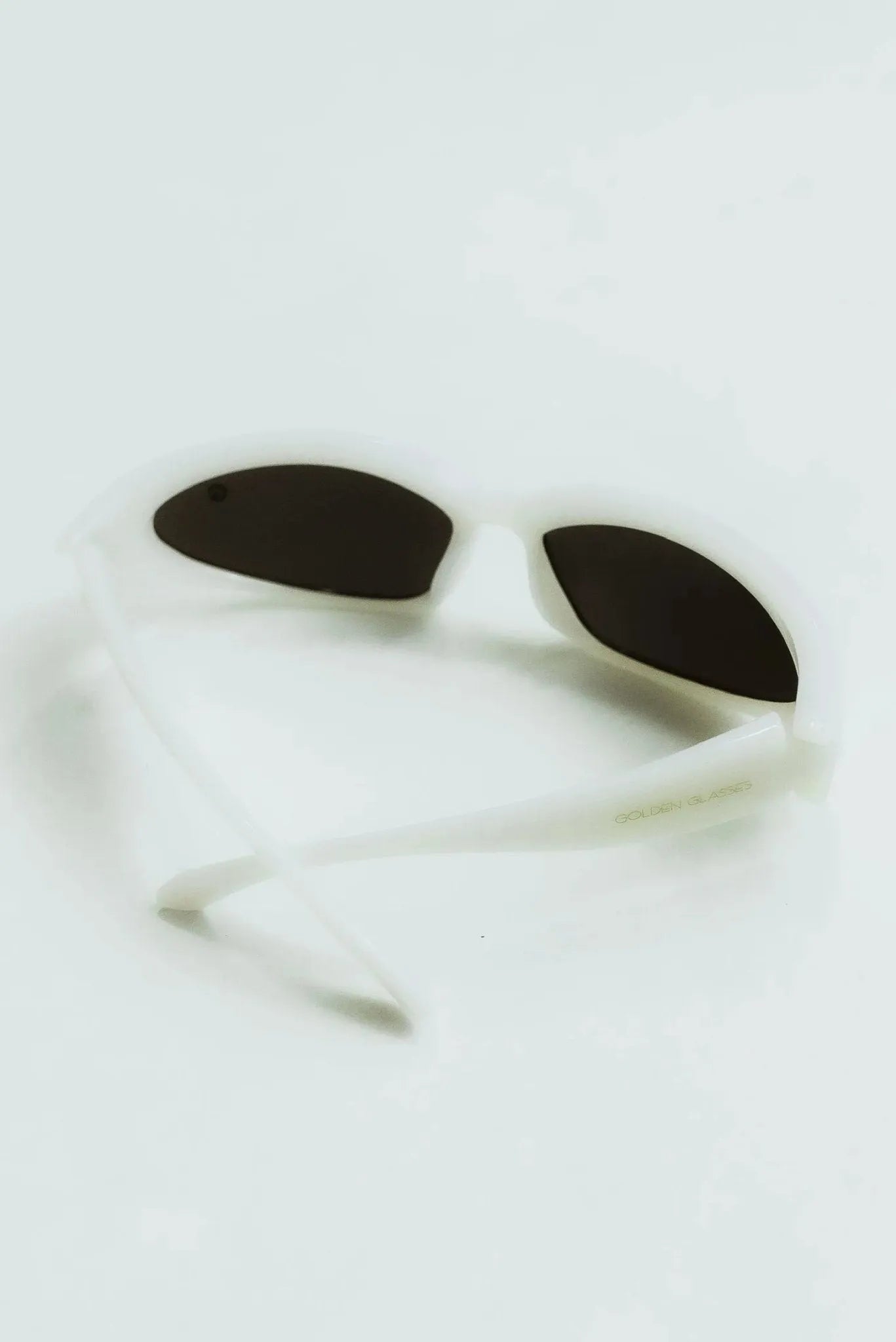 Óculos de sol Wave Branco - Golden Glasses